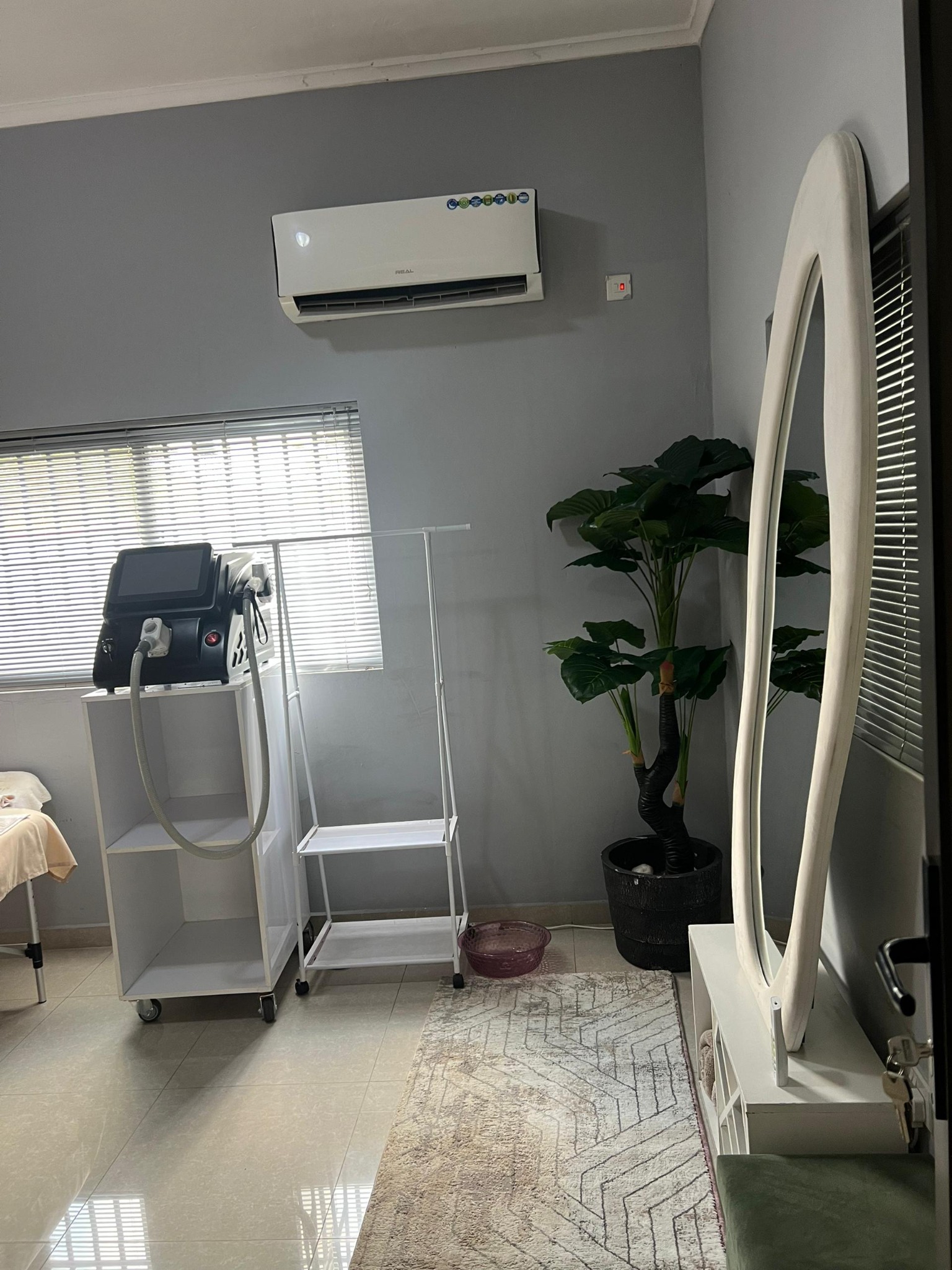 Private treatment room